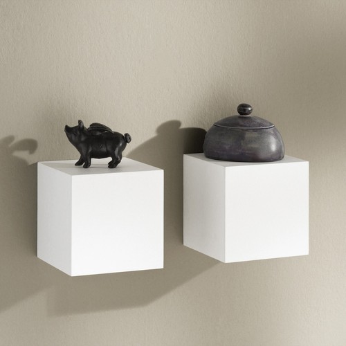 Floating shelf wall - floating, cube