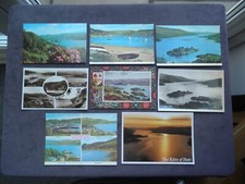 8 POSTCARDS OF THE KYLES OF BUTE, SCOTLAND LOCH RIDDEN RHUBAAN BAY TIGHNABRUAICH