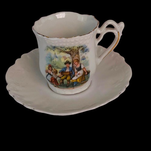 Childs cup saucer set - cup,