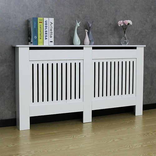 White radiator cover - cover, grill