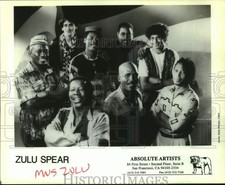 1994 Press Photo Zulu Spear members - nop76592