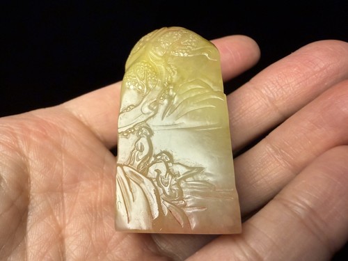 Hand carved natural - carved, stone