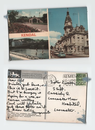 Vintage multi view postcard - multi-view,