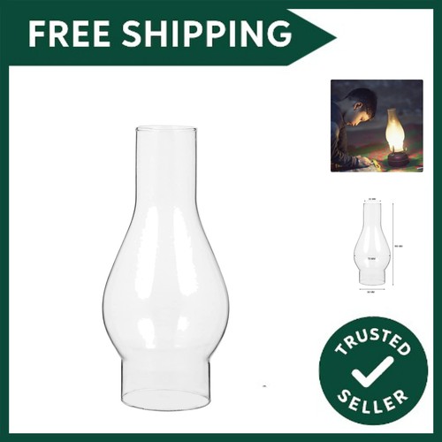 Oil lamp chimney glass - glass,