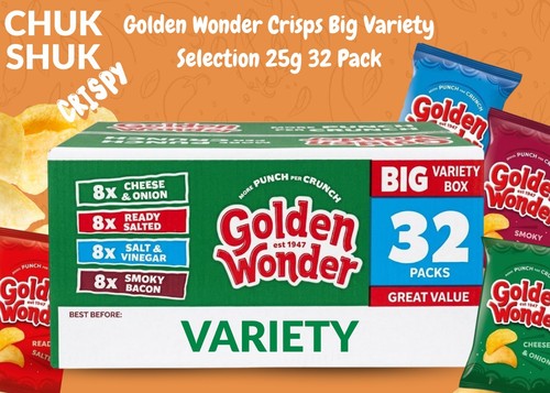 Golden wonder crisps - wonder,