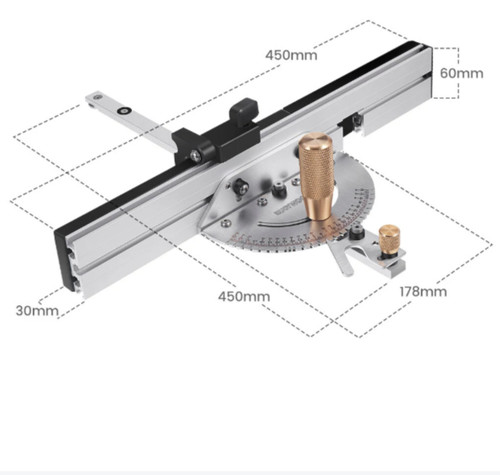 Enjoywood brass handle - handle, 450mm