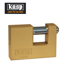 CK Tools Kasp 90mm Solid Brass Shutter Padlock K17090D – Security rating: 11