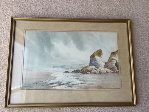 Original signed watercolour - original,