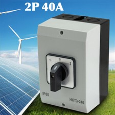 40AMP 2 POLE Isolator CHANGE