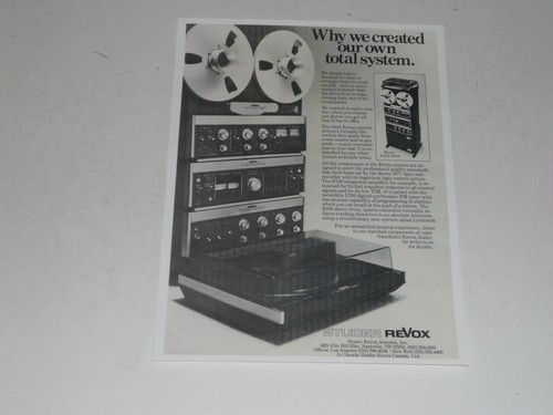 Studer revox b77 b750 - revox, b77,
