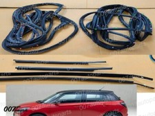 Door Rubber Weather strip Seal Set 4 Door Fits Suzuki Swift 5Dr 2018 - 2023