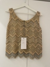 Handmade Vintage Gold Vest
