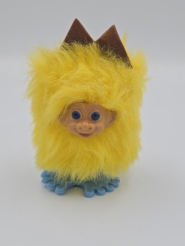 Vintage yellow hair spring - yellow,