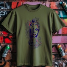 Feather Woman T-shirt - Embrace Your Urban Street Premium Midweight Tee