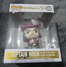 Funko Pop Rides #109 Captain Hook Peter Pan’s Flight Disney World 50th  New