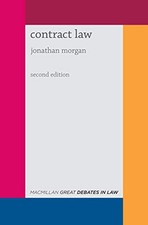 Contract Law (Great Debates in Law) by Morgan, Jonathan Book The Cheap Fast Free