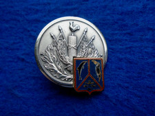 AS FOUND FRENCH COMMISSARIAT DIRECTORS LAND ARMY AREA BADGE, DRAGO
