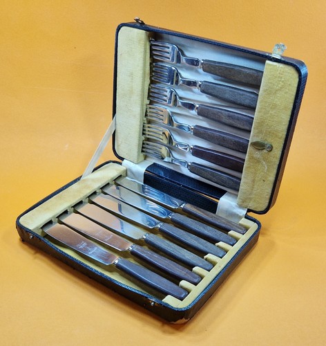 Vintage cutlery set - , 6
