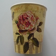Shabby Chic Planter Flower Pot Rose Candle Holder Table Decoration Vase 10 Cm