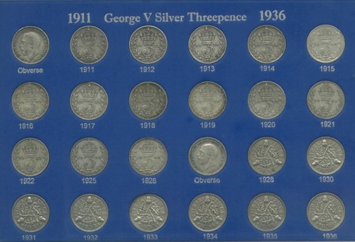King george silver - king, v