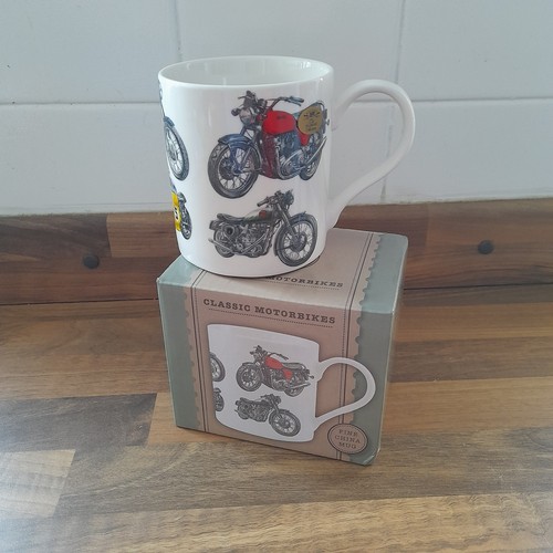 Classic motorbike mug coffee - classic,