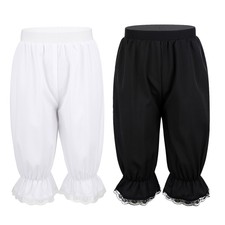 Kids Girls Lace Trim Shorts