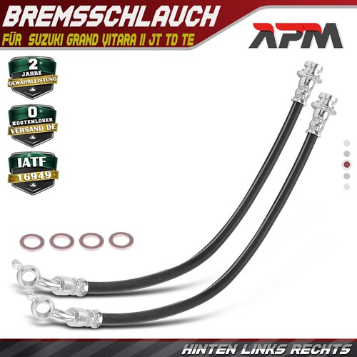 Brake hose rear - brake,