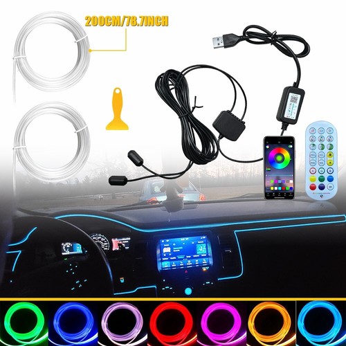 Led car interior strip - car,