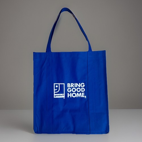 Goodwill blue reusable tote - goodwill,