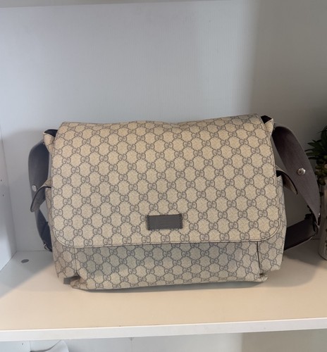 Gucci diaper shoulder bag - diaper, gg