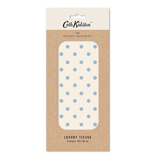 Cath kidston blue spot tissue - cath,