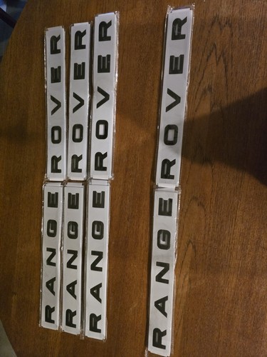 Range rover name logo - logo, bonnet