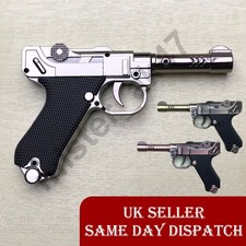Lighter Luger P08 Jet Flame Gun/Pistol Cigarette Cigar Pipe BBQ Gift Butane