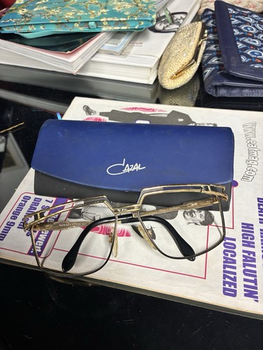 Vintage cazal frame gold made - frame,