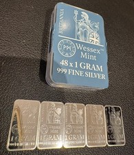 5x1g Britannia Wessex Mint