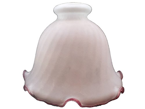 Vintage frosted pink glass - vintage,