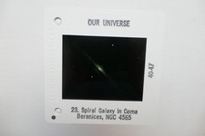 Spiral Galaxy in Coma Berenices NGC 4565  -  35mm cellulose slide