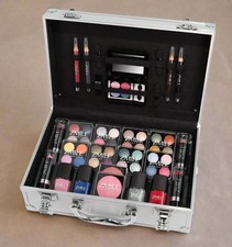 51pc Luxury Makeup Kit Portable Vanity Case Travel-Ready Vegan Cosmetic Gift Set