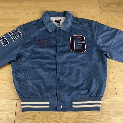 Gant usa coach jacket blue - usa, xl