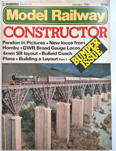 Model railway constructor - constructor, 1981