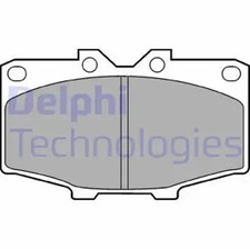 Brake pads Low-Metallic LP448 DELPHI for TOYOTA LAND CRUISER HILUX IV Pickup