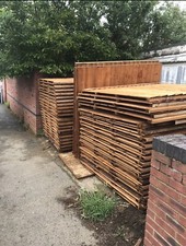 Close Board Feather Edge Fence Panels 6ft X 6ft 6ft x 5ft Hevery duty