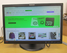 Lenovo ThinkVision 22" LCD Monitor, LT2252p, Rise, Tilt, Rotate Stand - ref 5138