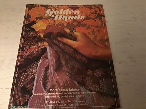 Golden hands vintage magazine - golden,