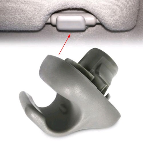 Car gray sun visor clip - car,