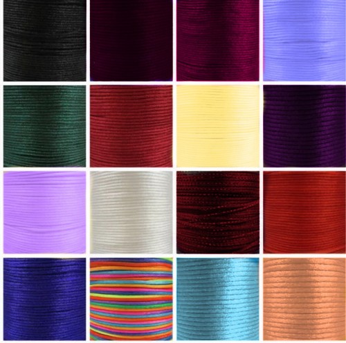 10yds rattail 3mm satin silky - 10yds,