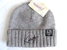 LA KINGS NHL Mitchell & Ness BEANIE TUQUE Hat Ice Hockey Los Angeles New Tags