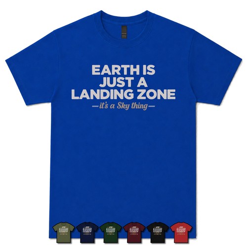 Earth just landing - a, zone