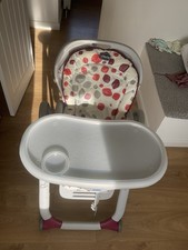 Chicco Polly Magic Relax Highchair - Graphite (06079502210930)