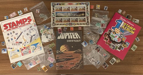 Vintage 1970s stamp - stamp, collecting